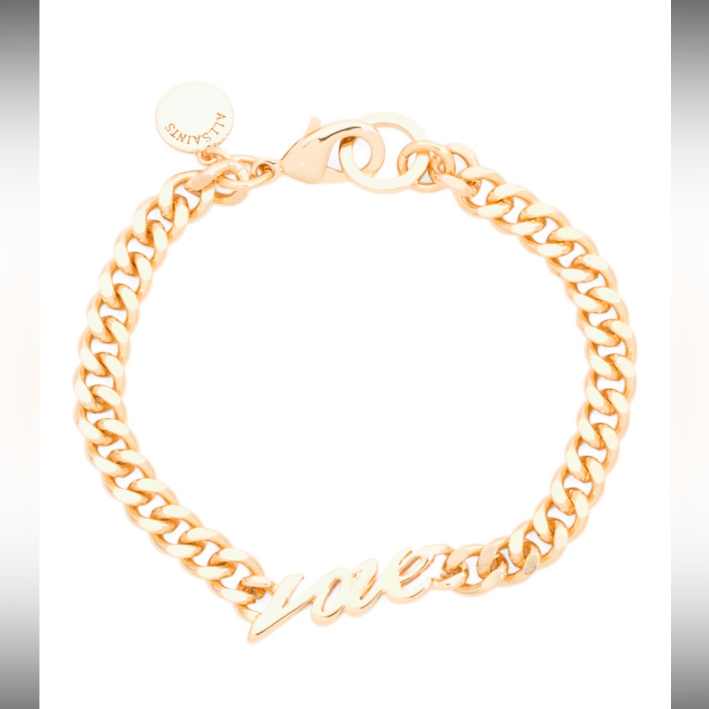 Allsaints Love Chain Bracelet 50$